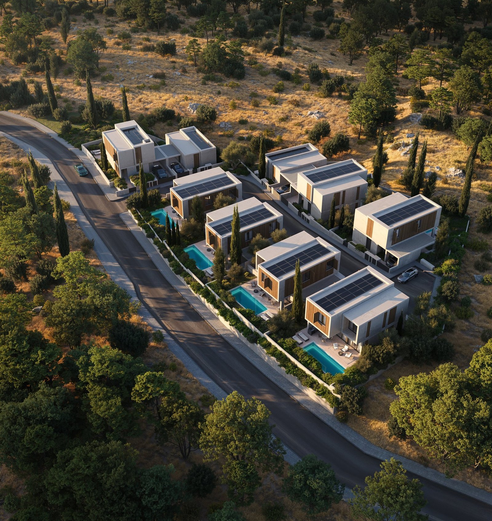 Limassol Property Contemporary Three Bedroom Villa