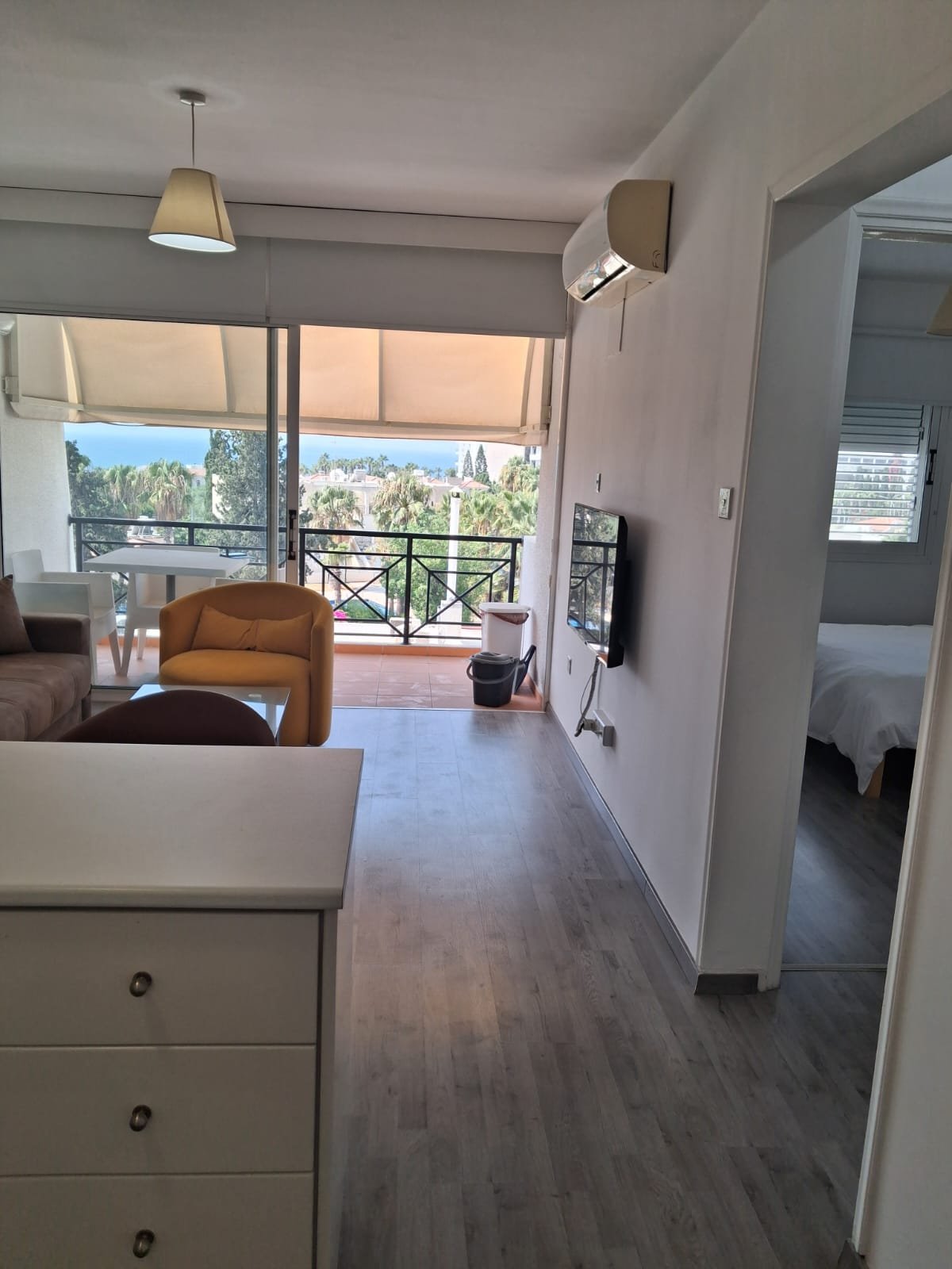 Limassol Property One Bedroom Apartment with Sea View