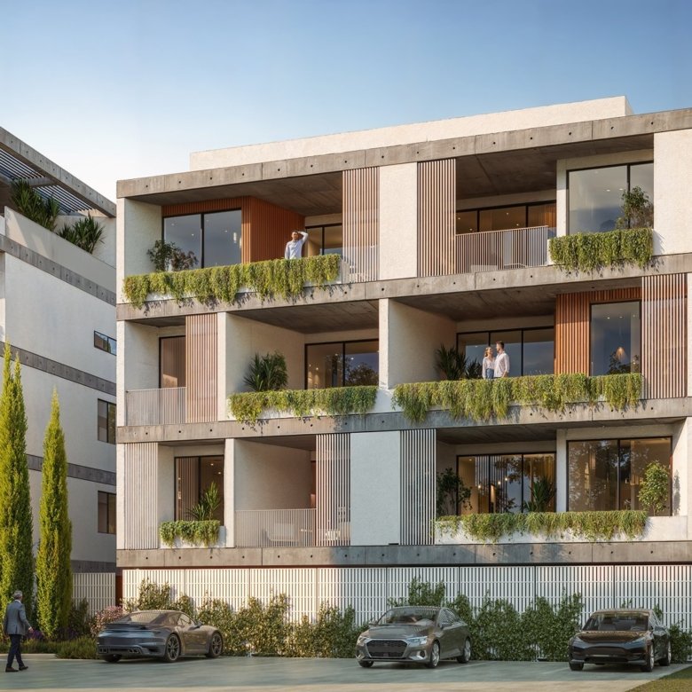 Paphos Property Two Bedroom Apartment in Gated Complex