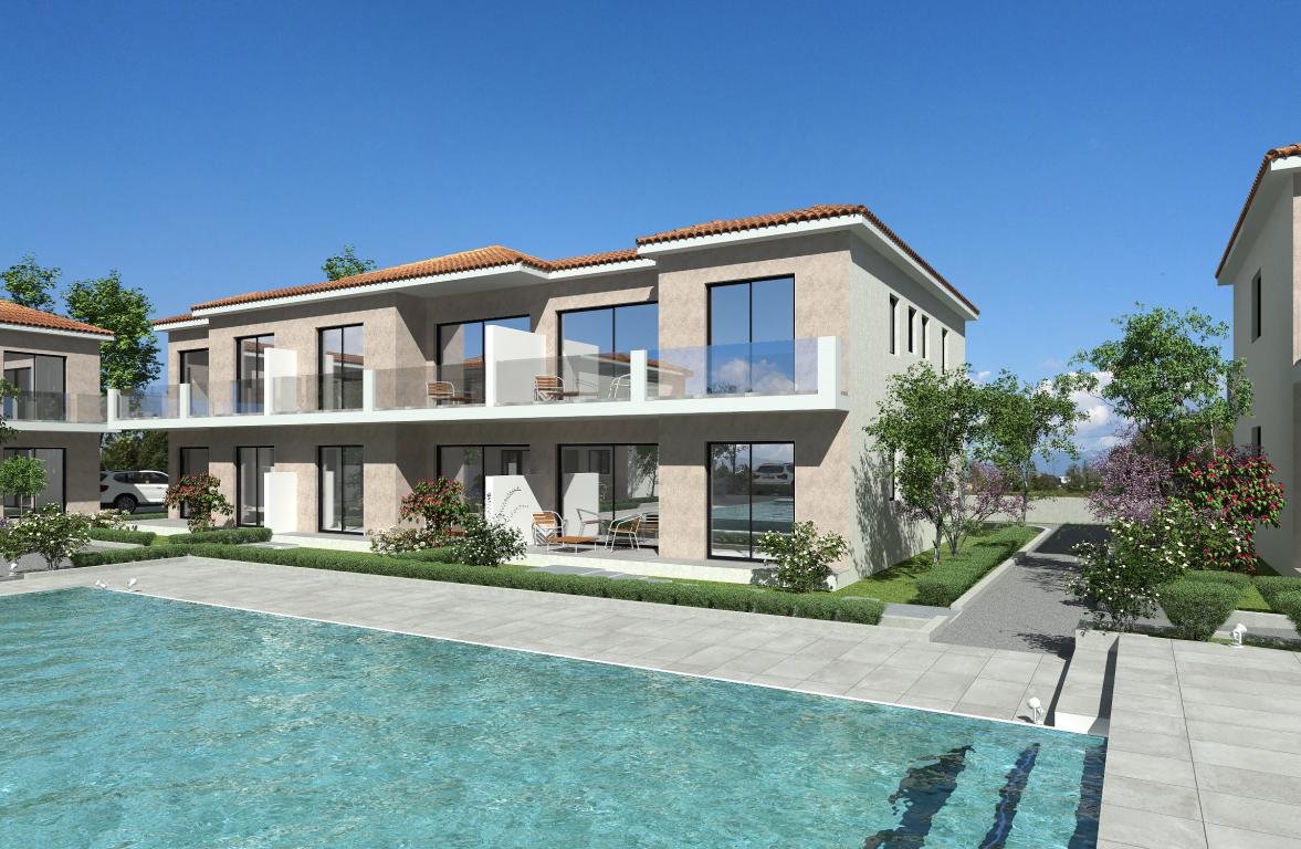 Paphos Property Two Bedroom Apartment in Gated Complex