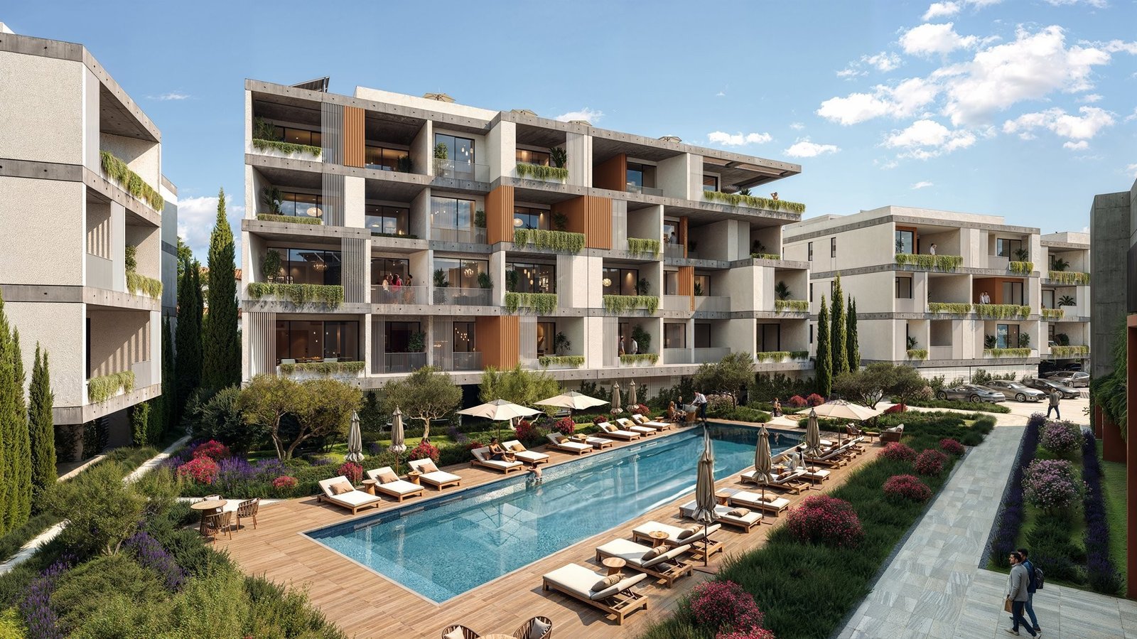 Paphos Property One Bedroom Apartment in Gated Complex