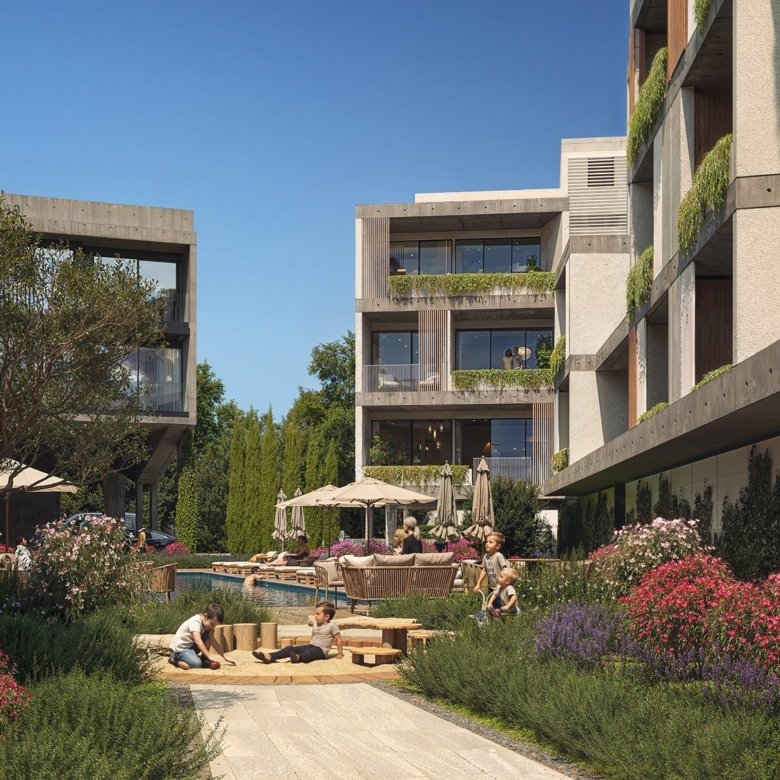 Paphos Property One Bedroom Apartment in Gated Complex