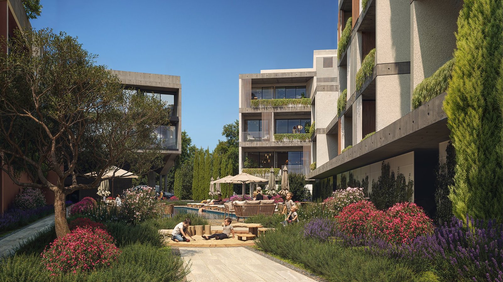 Paphos Property One Bedroom Apartment in Gated Complex