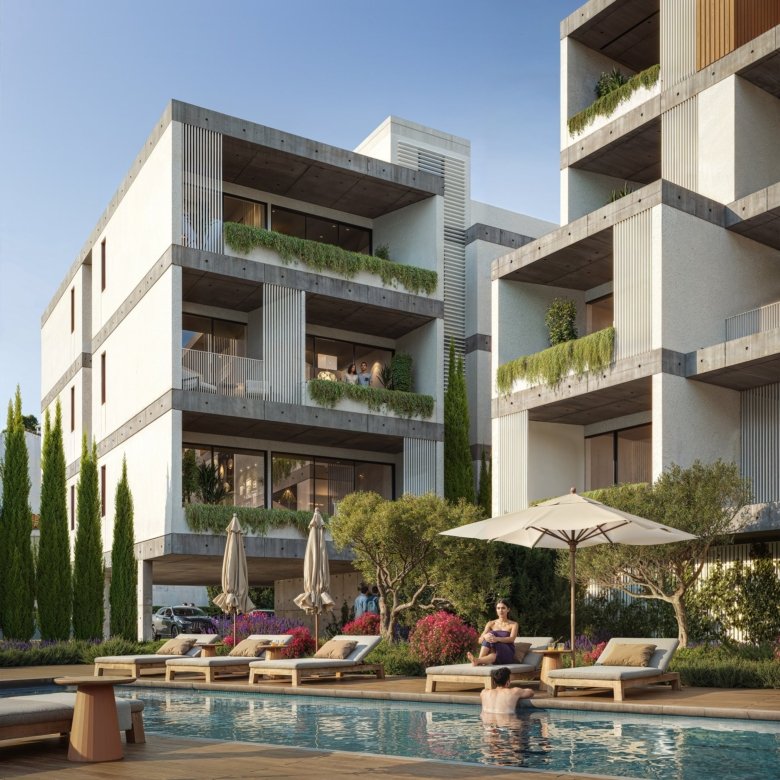 Paphos Property One Bedroom Apartment in Gated Complex
