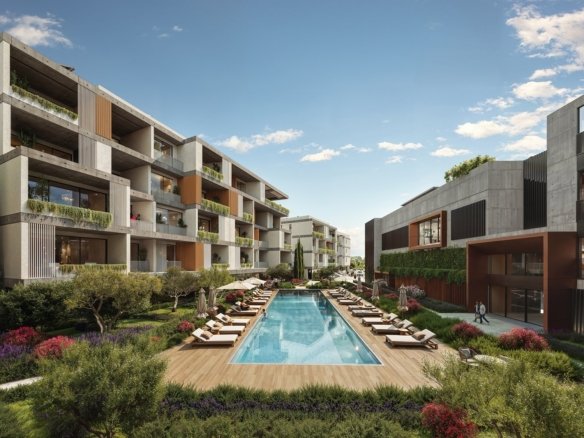 Paphos Property One Bedroom Apartment in Gated Complex