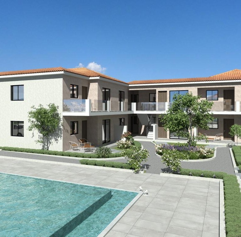 Paphos Property Two Bedroom Apartment in Gated Complex