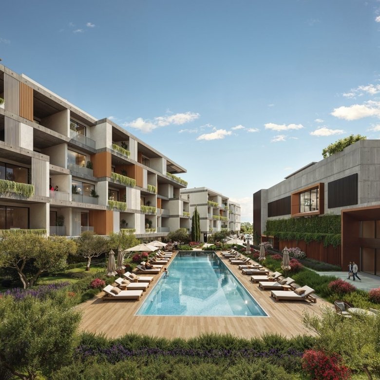 Paphos Property One Bedroom Apartment in Gated Complex