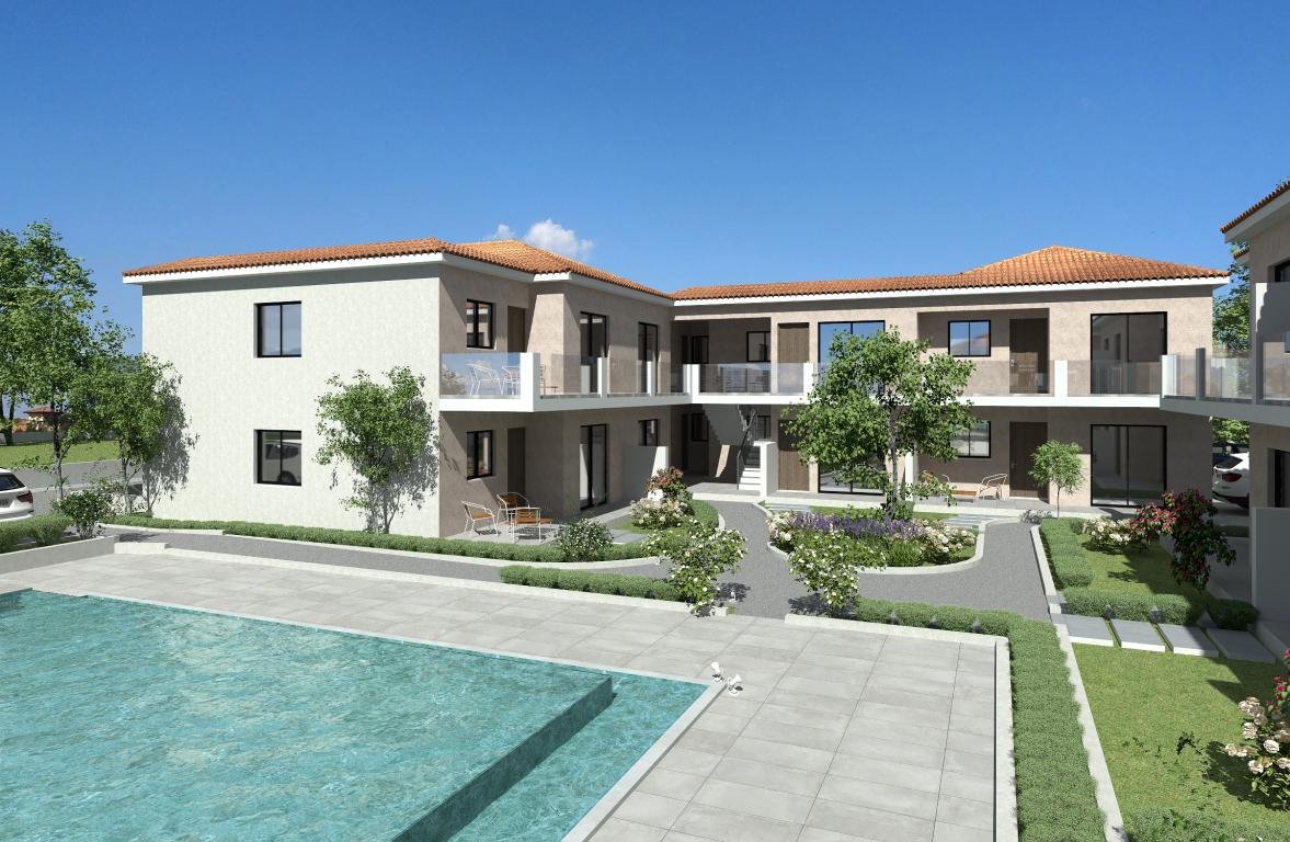 Paphos Property Two Bedroom Apartment in Gated Complex