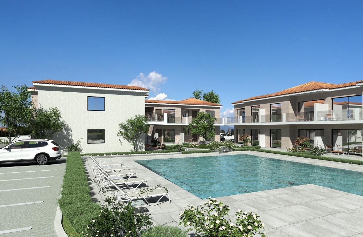 Paphos Property Two Bedroom Apartment in Gated Complex