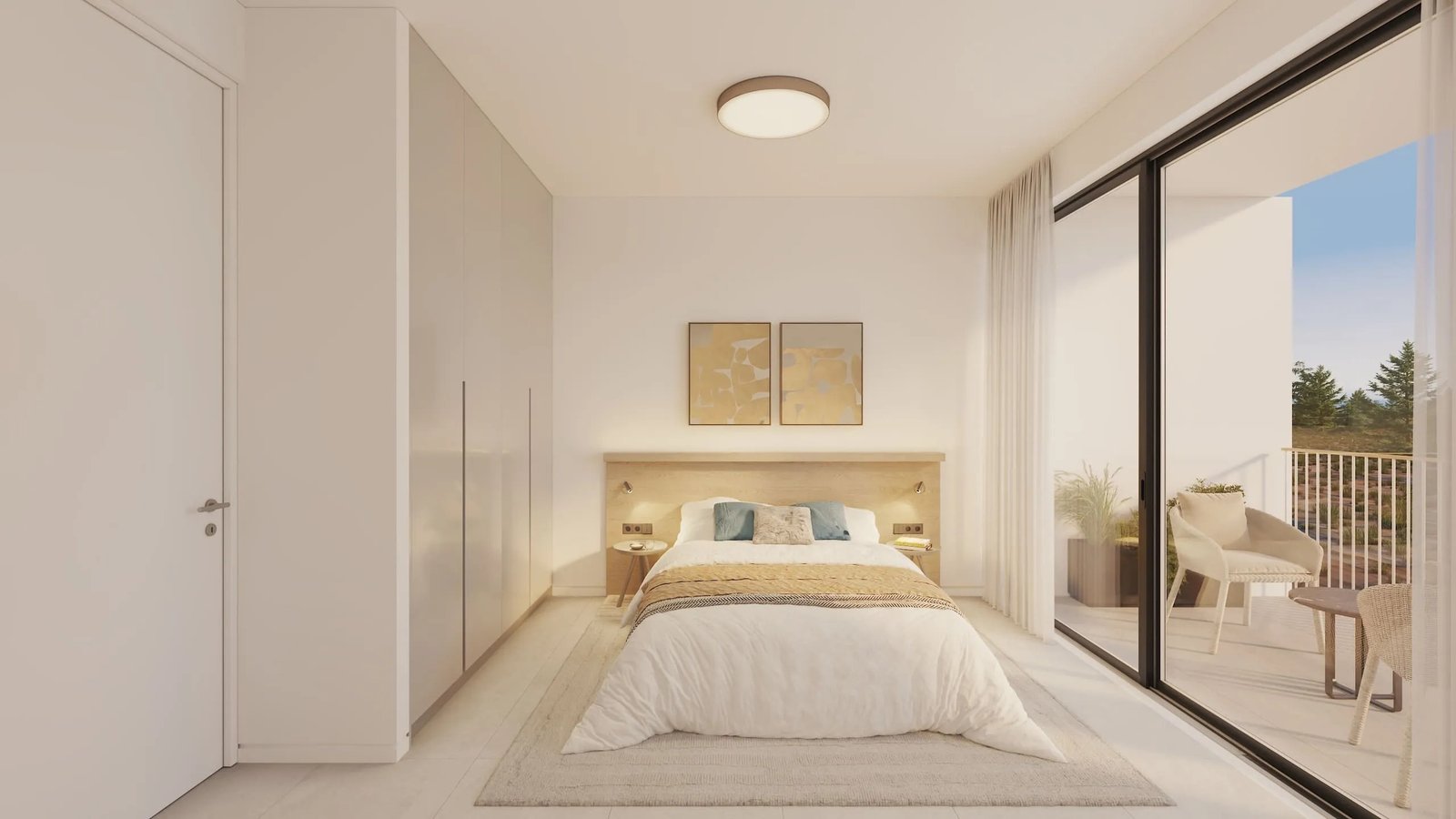 Paphos Property Three Bedroom Apartment in Gated Complex
