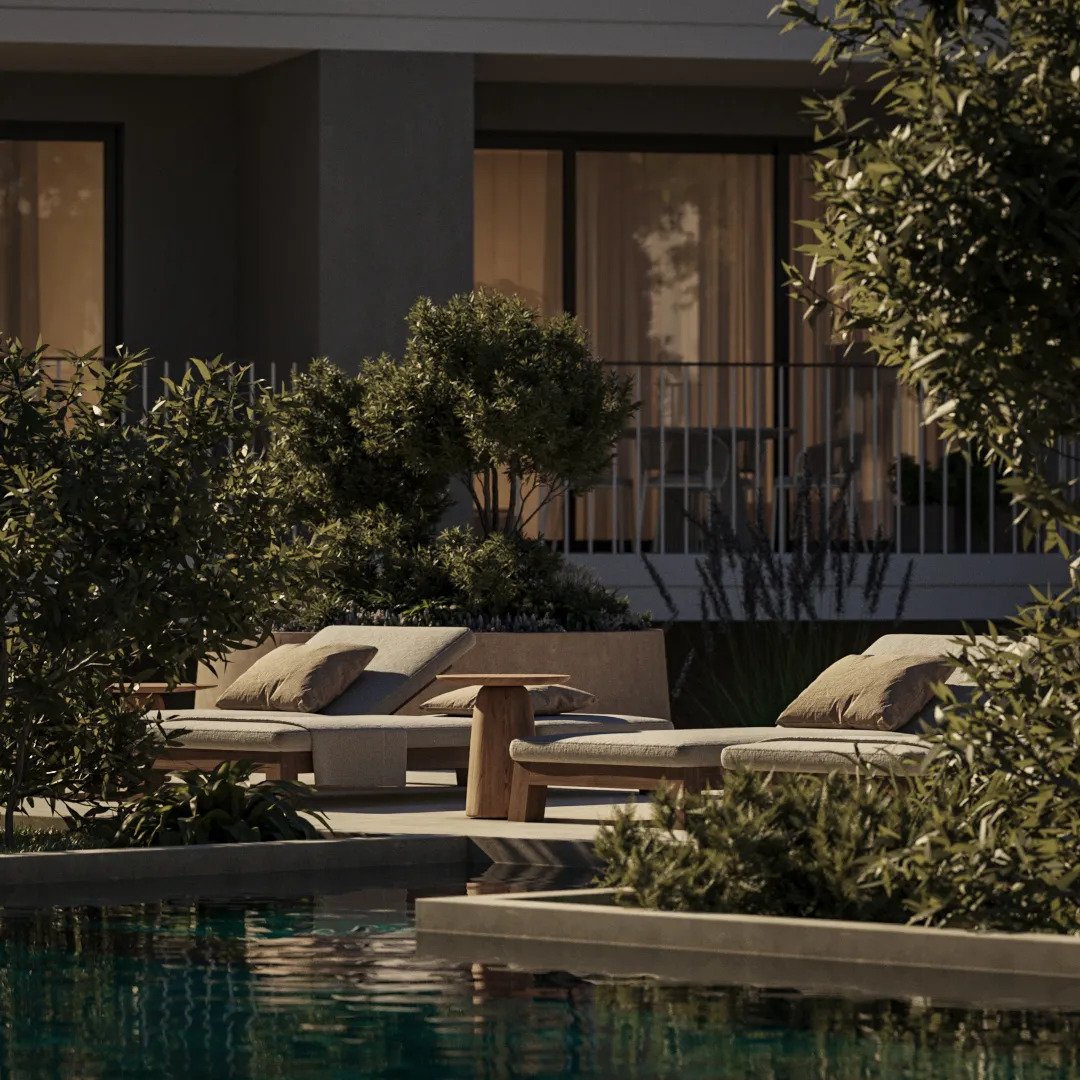 Paphos Property Two Bedroom Apartment in Gated Complex