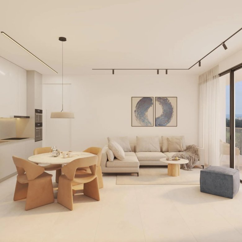 Paphos Property Two Bedroom Apartment in Gated Complex