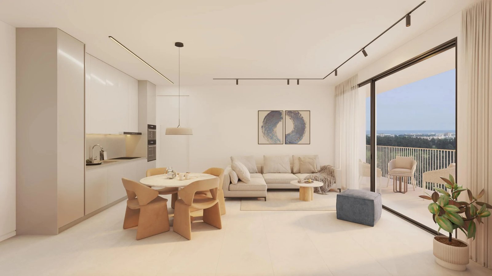 Paphos Property Two Bedroom Apartment in Gated Complex