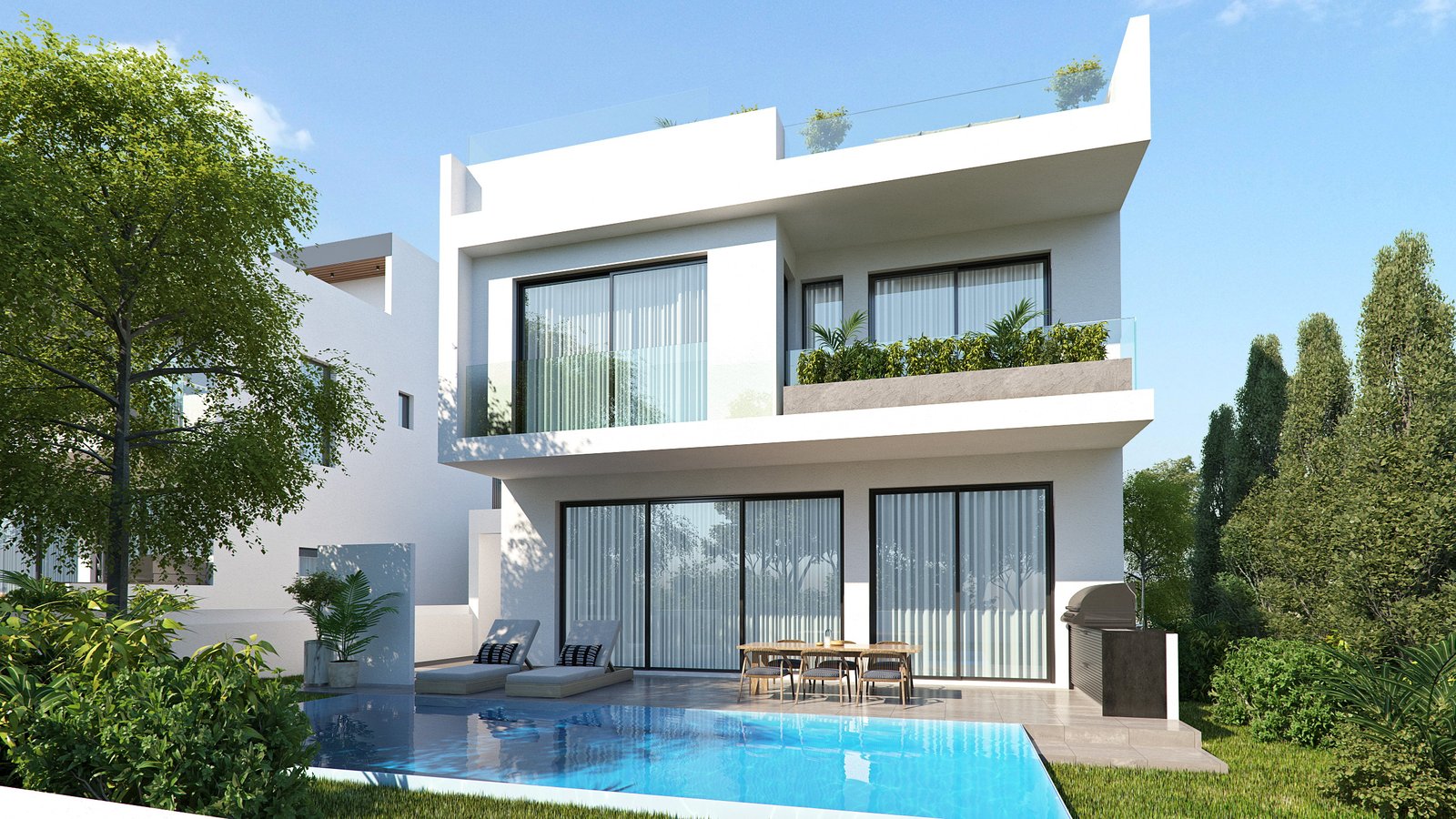 Larnaca Property Modern Three Bedroom House