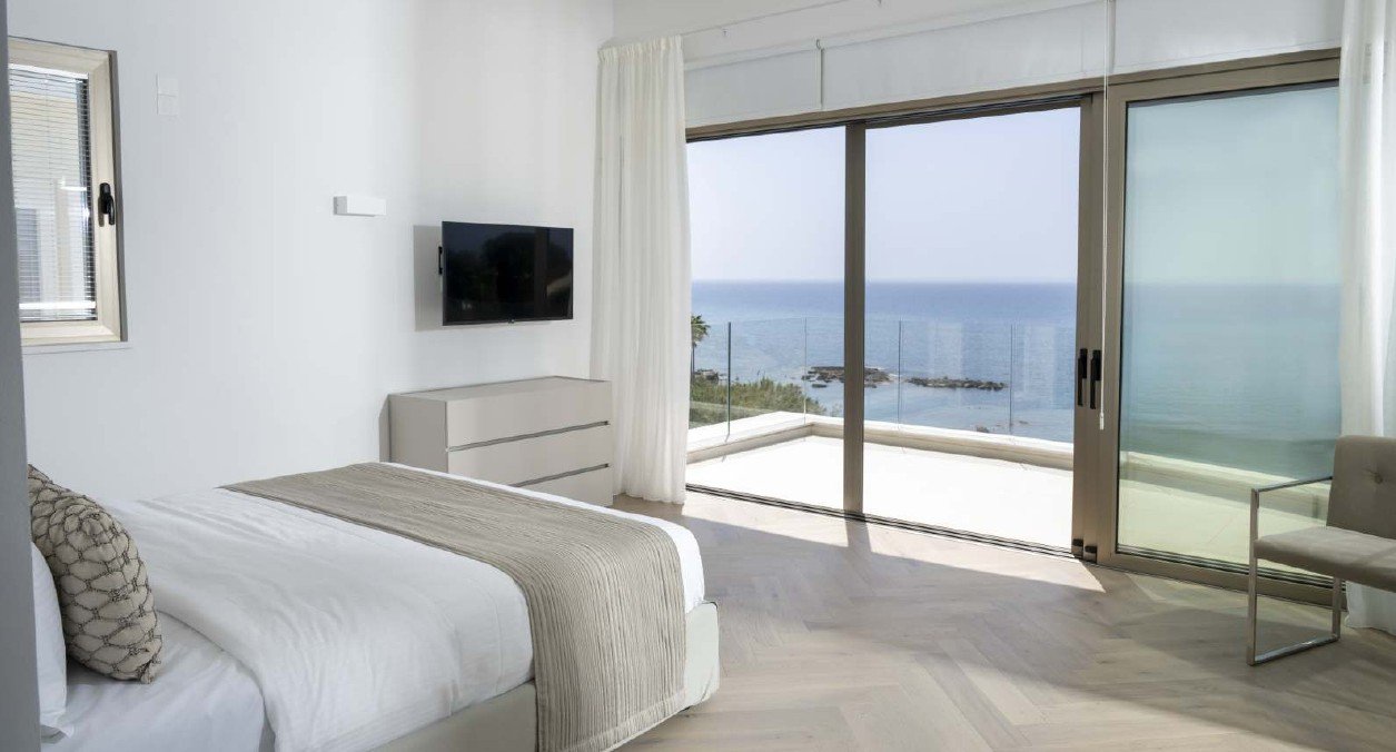 Paphos Property Beachfront Five Bedroom Villa