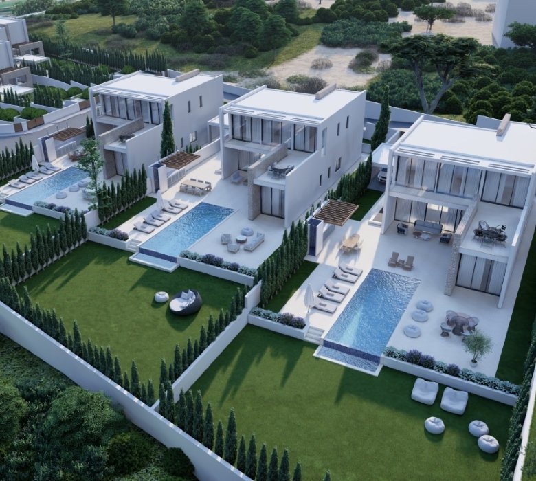 Paphos Property Six Bedroom Villa in Gated Complex
