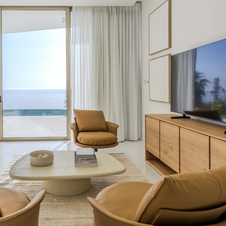 Paphos Property Beachfront Five Bedroom Villa