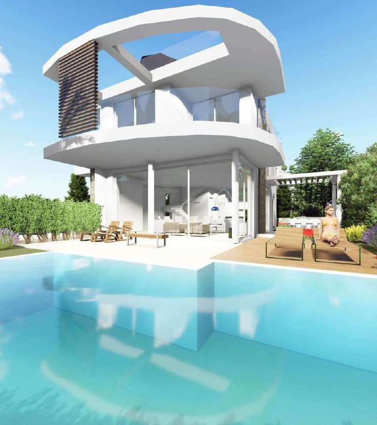 Paphos Property Beachfront Four Bedroom Villa