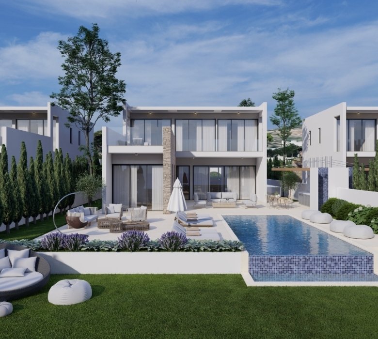 Paphos Property Six Bedroom Villa in Gated Complex
