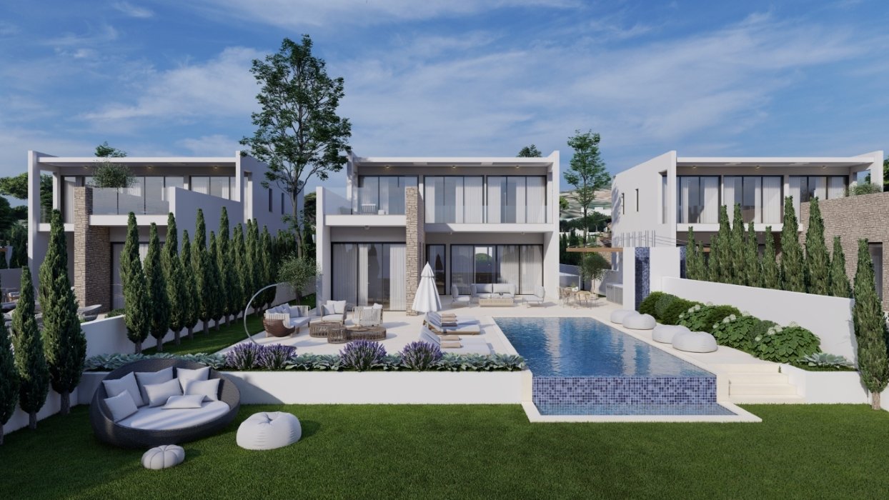 Paphos Property Six Bedroom Villa in Gated Complex