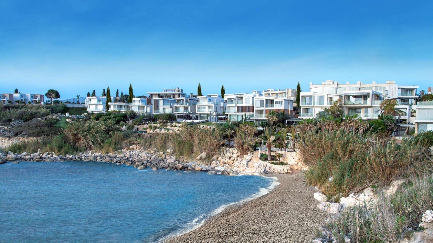 Paphos Property Beachfront Four Bedroom Villa